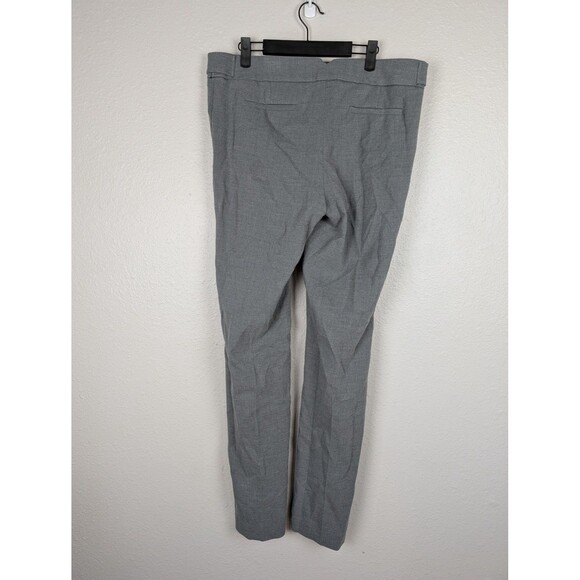 LOFT Marisa Trouser Pants Womens 10 Tall Gray Dress Slacks Work Career Stretch - Picture 2 of 7
